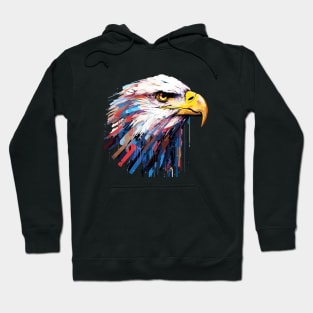 Eagle Bird Animal Nature Freedom Wildlife Wonder Abstract Hoodie